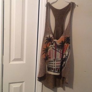 Shirt with open sides